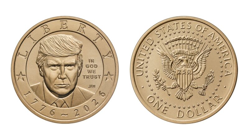 Koin $1 Trump yang baru tidak hanya melanggar norma. Para ahli mengatakan hal itu juga melanggar hukum
 | beritakitanih