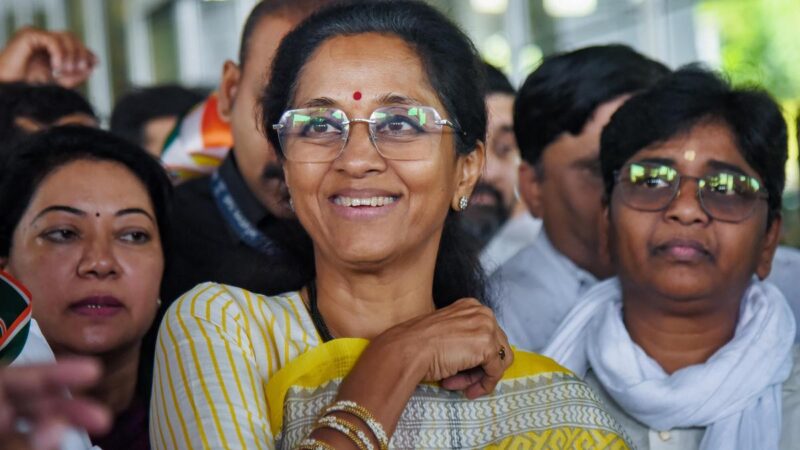 Supriya Sule menyebut pertikaian delimitasi sebagai 'badai dalam cangkir teh', namun ia membantah usulan pendukungnya
 | beritakitanih
